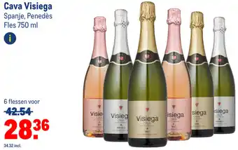 Makro Cava Visiega 750ml aanbieding