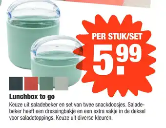 ALDI Lunchbox to go OX aanbieding