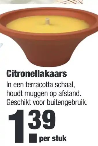 ALDI Citronellakaars aanbieding