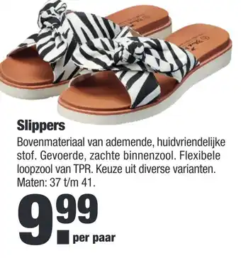 ALDI Slippers aanbieding