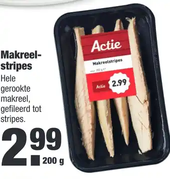 ALDI Makreel- stripes aanbieding