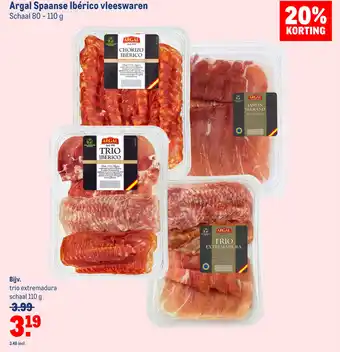 Makro Argal spaanse ibérico vleeswaren aanbieding