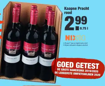 ALDI Kaapse Pracht rood aanbieding