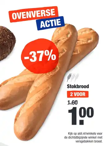 ALDI Stokbrood aanbieding