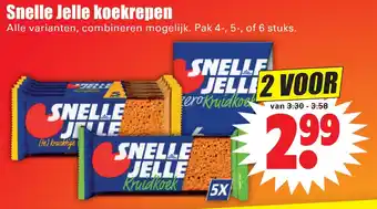 Dirk Snelle Jelle koekrepen aanbieding