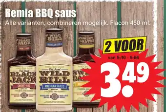 Dirk Remia BBQ saus aanbieding