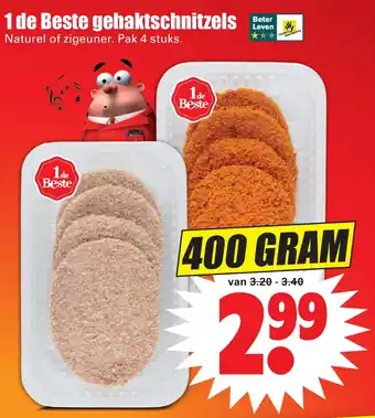 Dirk 1 de Beste gehaktschnitzels aanbieding