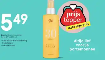 Etos Etos Sun Protection Lotion aanbieding