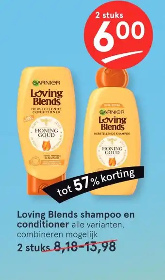 Etos Loving Blends shampoo en conditioner aanbieding