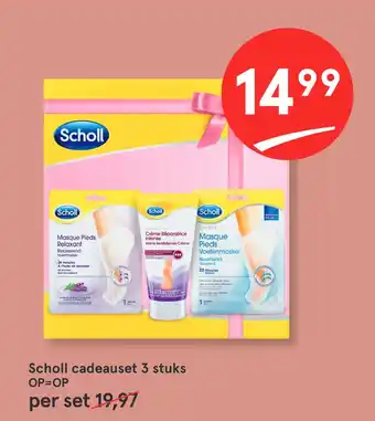 Etos Scholl cadeauset 3 stuks aanbieding