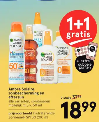 Etos Ambre Solaire zonbescherming en aftersun aanbieding