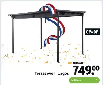 GAMMA Terrasover Lagos aanbieding