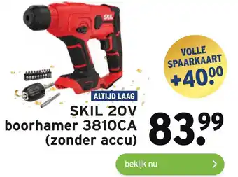 GAMMA SKIL 20V boorhamer 3810CA aanbieding