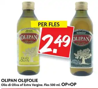 Dekamarkt Olipan Italiaanse olijfolie 500ml aanbieding