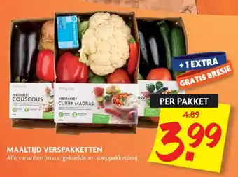 Dekamarkt Maaltijd verspaketten aanbieding