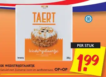 Dekamarkt EK Wedstrijdtaarte aanbieding