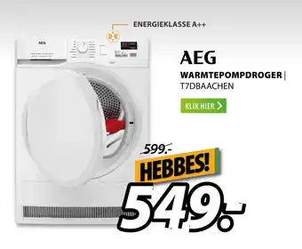 Expert Aeg Warmtepompdroger| Tzdbaachen aanbieding