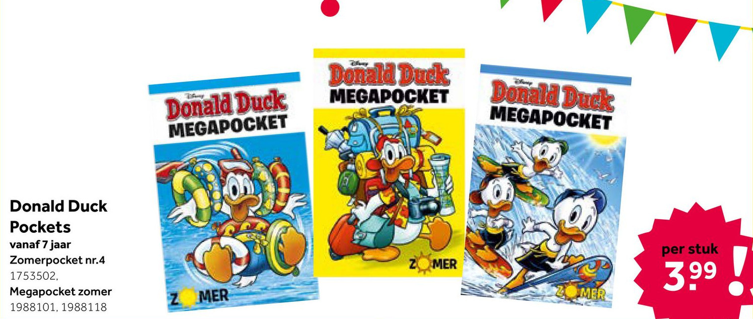Donald Duck Megapocket Zomer 2024