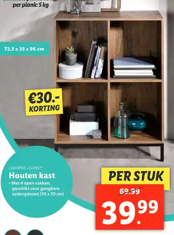 Lidl Houten kast aanbieding