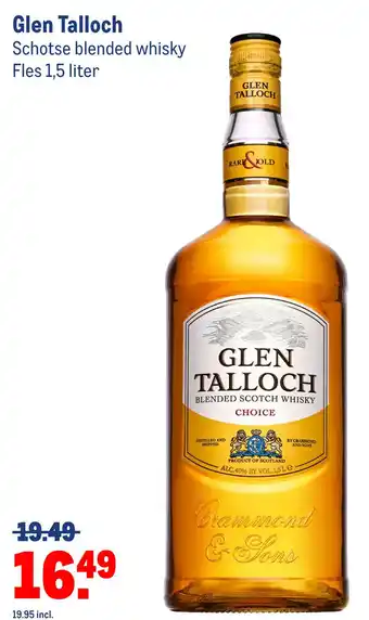 Makro Glen talloch aanbieding