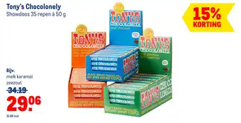 Makro Tony's chocolonely aanbieding