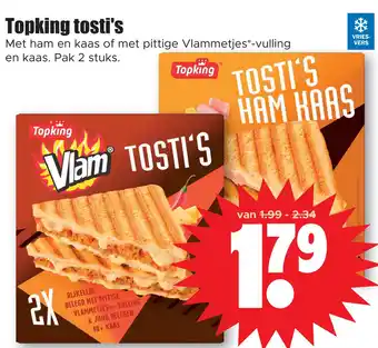 Dirk Topking tosti's aanbieding