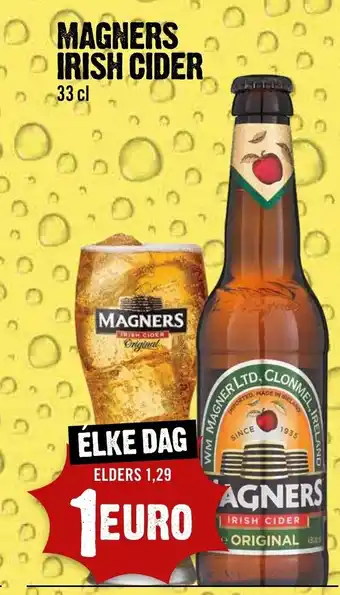 Dirck 3 Magners Irish Cider 33 cl aanbieding