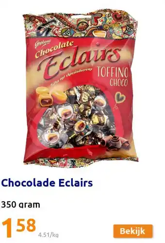 Action Chocolade eclairs aanbieding