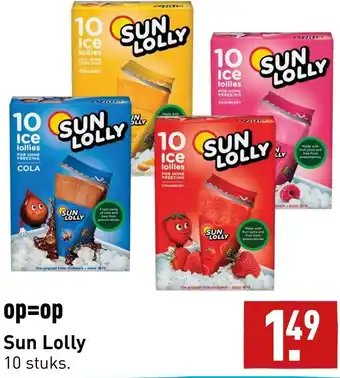 ALDI Sun Lolly 10 stuks aanbieding