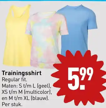 ALDI Trainingsshirt aanbieding