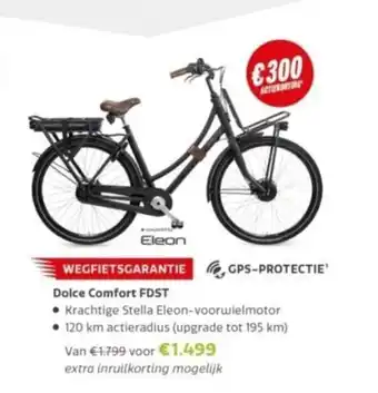 Stella fietsen Wegfietsgarantie Dolce Comfort FDST aanbieding