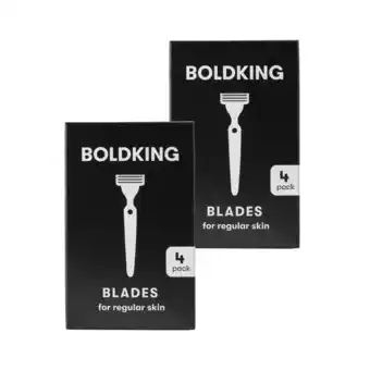 Douglas Boldking refill blades regular skin duo pack aanbieding