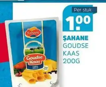 Sahan Supermarkten Şahane goudse kaas 200 gram aanbieding