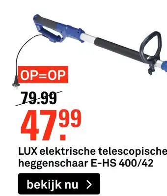 Karwei LUX elektrische telescopische aanbieding