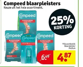 Kruidvat Compeed blaarpleisters aanbieding