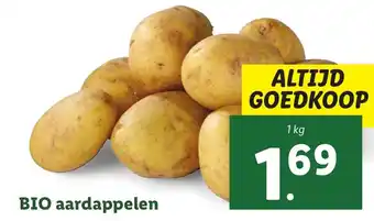 Lidl BIO aardappelen 1 kg aanbieding