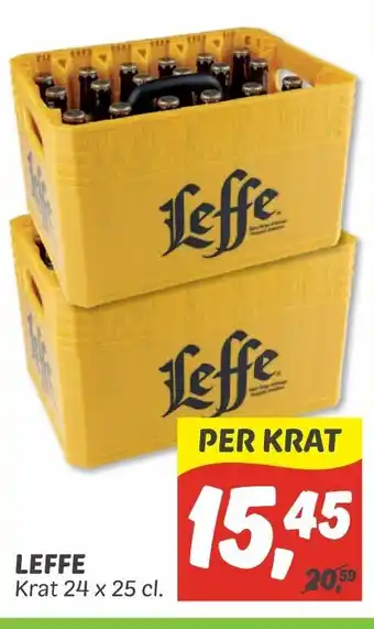 Dekamarkt Leffe krat 24x25 cl aanbieding