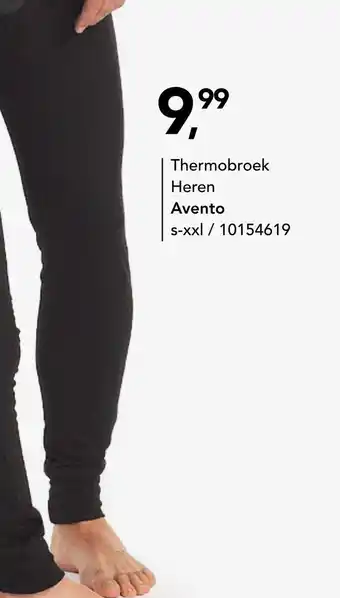 Bristol Thermobroek Heren Avento S-XXL aanbieding