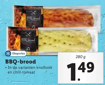 Lidl BBQ-brood 280g aanbieding