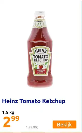 Action Heinz Tomato Ketchup aanbieding