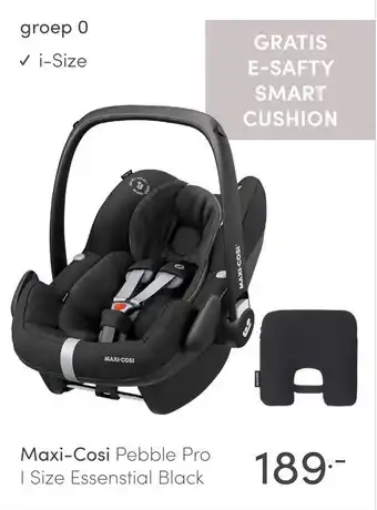 Baby & Tiener Maxi-Cosi Pebble Pro I Size Essenstial Black aanbieding