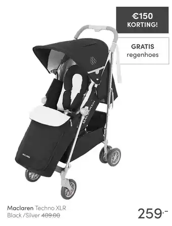 Baby & Tiener Maclaren Techno XLR aanbieding