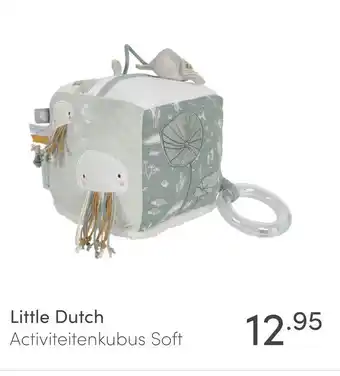 Baby & Tiener Little Dutch Activiteitenkubus Soft aanbieding