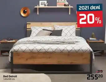 Beddenreus Bed Detroit aanbieding