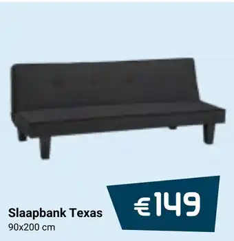 Beddenreus Slaapbank Texas aanbieding