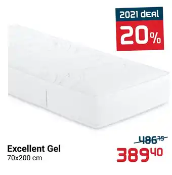 Beddenreus Excellent Gel aanbieding