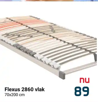 Beddenreus Flexus 2860 vlak aanbieding