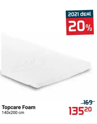 Beddenreus Topcare Foam aanbieding