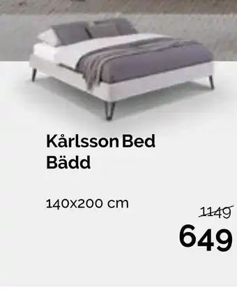 Beter Bed Kårlsson Bed Bädd aanbieding