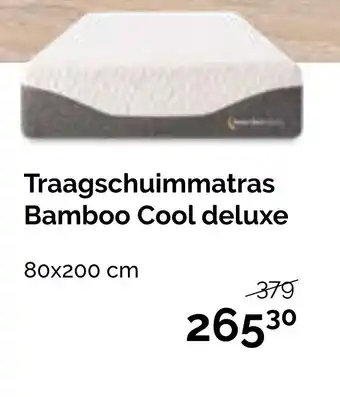 Beter Bed Traagschuimmatras Bamboo Cool deluxe aanbieding